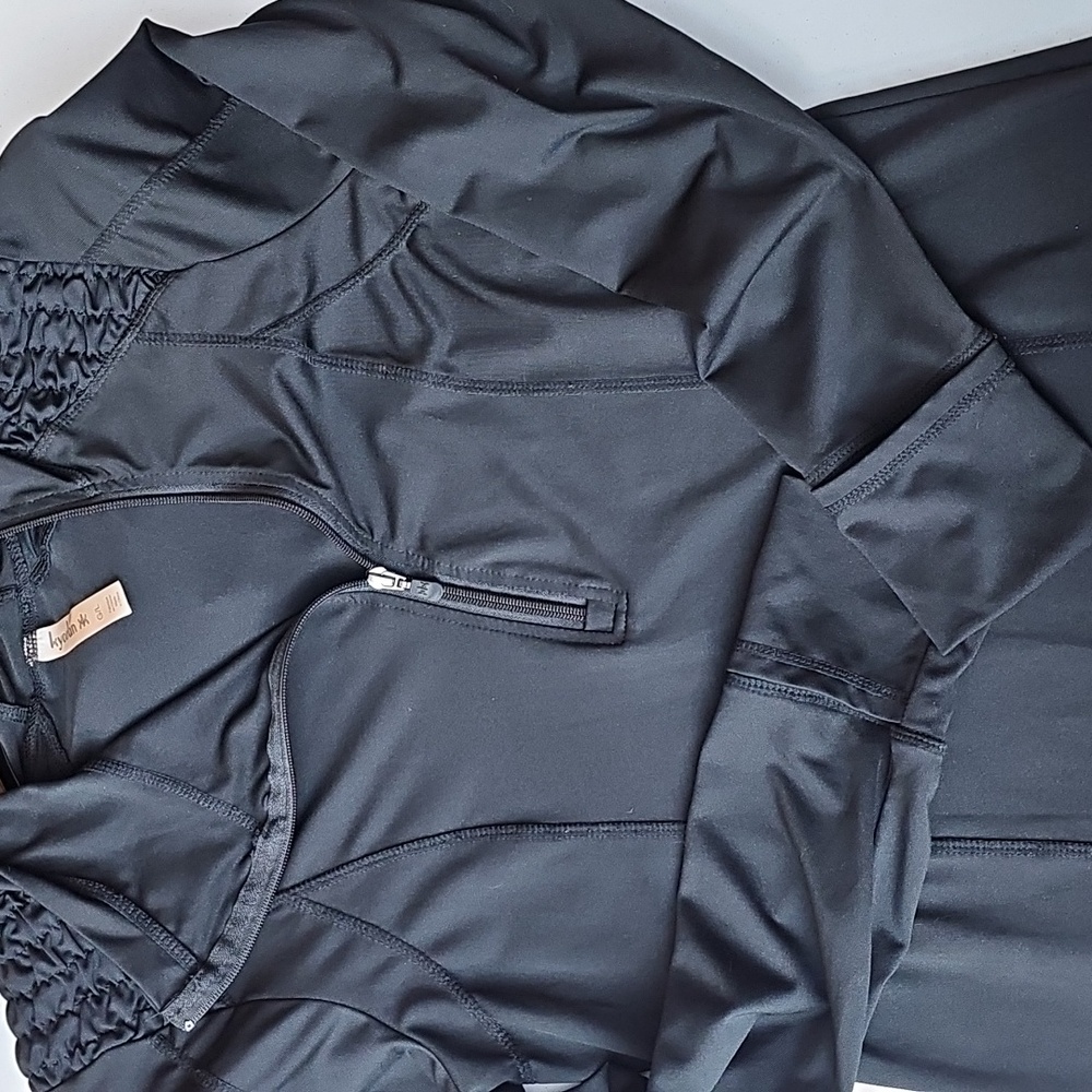 Kyodan Black Women's Athletic Quarter-Zip Top